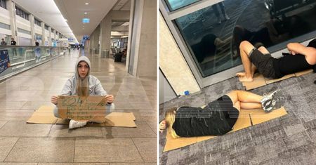 Rosjanie koczują na lotnisku w Izraelu. Skarżą się na obsługę