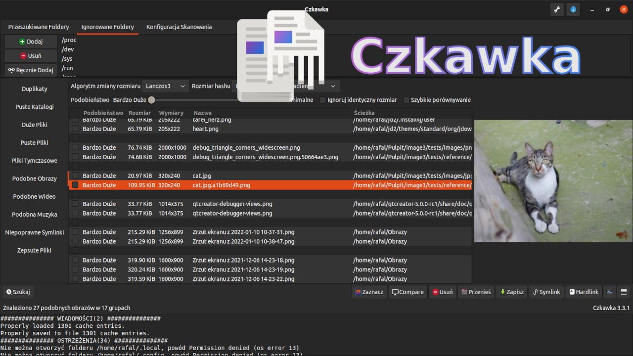 Czkawka 4.0.0 - Czyszczenie danych, memów, zdjęć, zbędnych plików