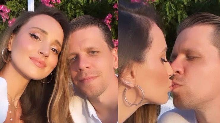 Marina Łuczenko i Wojciech Szczęsny świętują 6. rocznicę ślubu