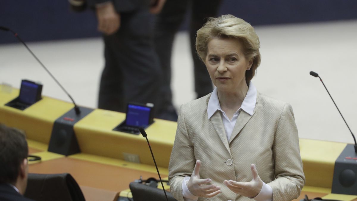 Przewodnicząca Komisji Europejskiej Ursula von der Leyen.