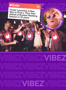 Brakuje ci drugiej połówki na wesele ciotki? Tinder wesprze w znalezieniu pary :O