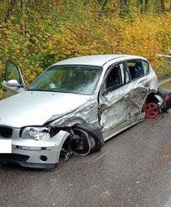 Poważny wypadek. Trzy osoby w szpitalu, jedna w stanie ciężkim
