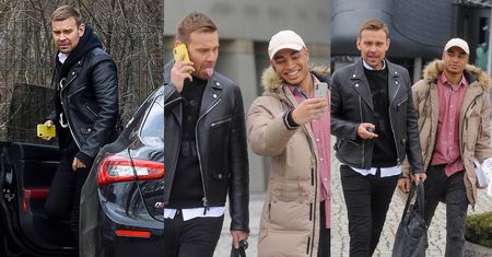 Wiecznie młody Dawid Woliński i uczestnik "Top Model" wsiadają do auta wartego 600 tysięcy (ZDJĘCIA)