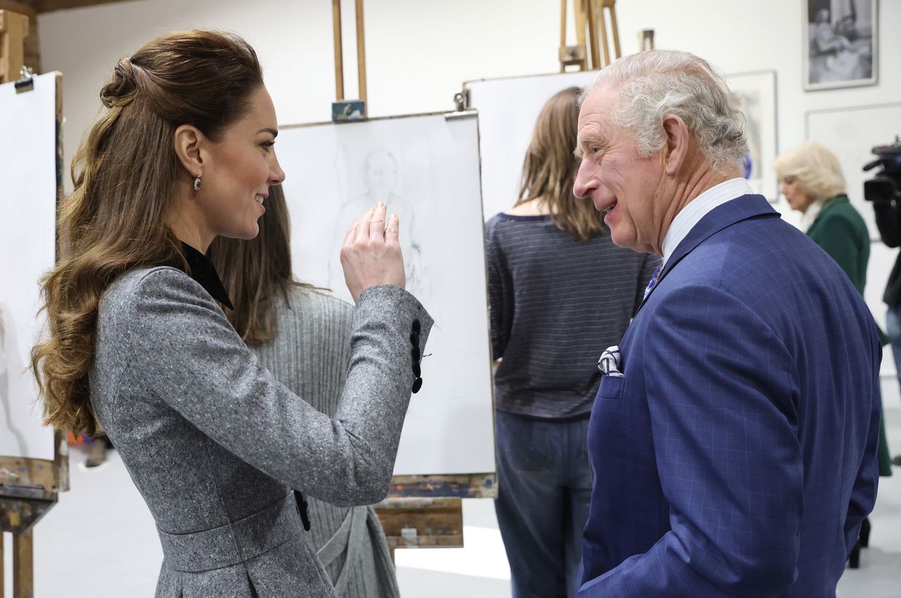 Duchess Kate and King Charles III