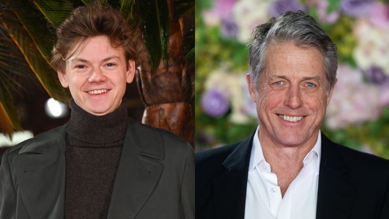 Thomas Brodie Sangster i Hugh Grant