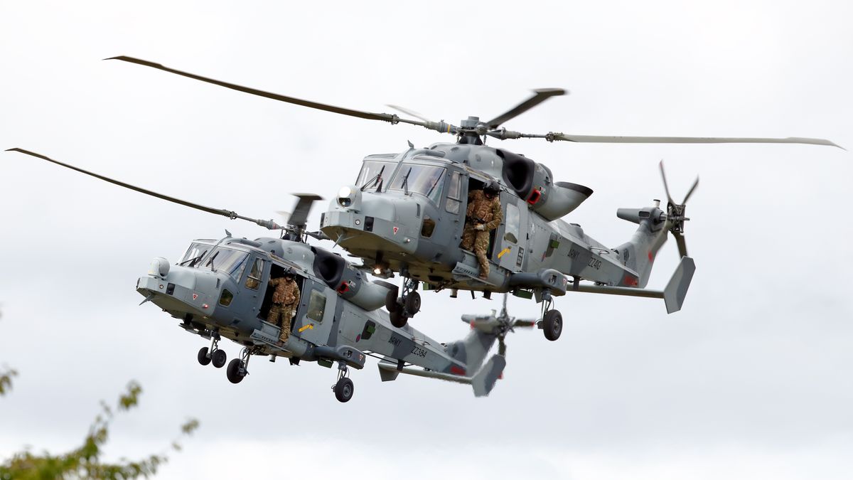 Śmigłowce Wildcat - zdjęcie ilustracyjne