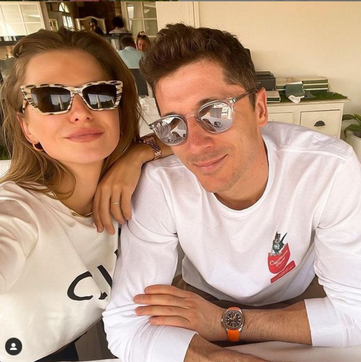 Anna i Robert Lewandowscy 