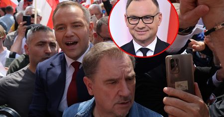 Nie zjawił się na marszu Nawrockiego. Duda się tłumaczy