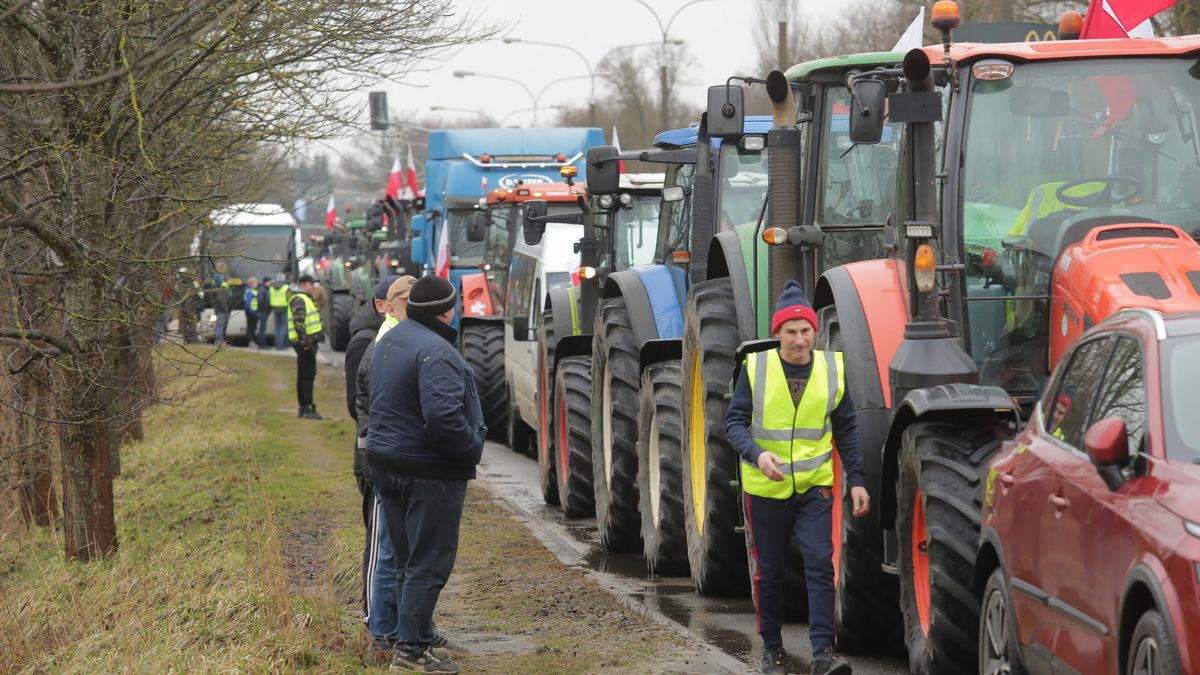 Protesty rolników rozlały się po całej Polsce