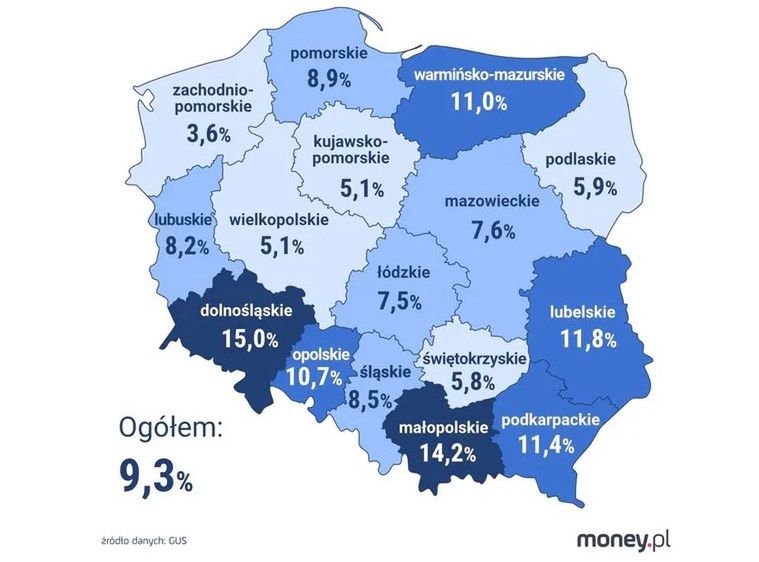 Wzrost cen mieszkań w Polsce