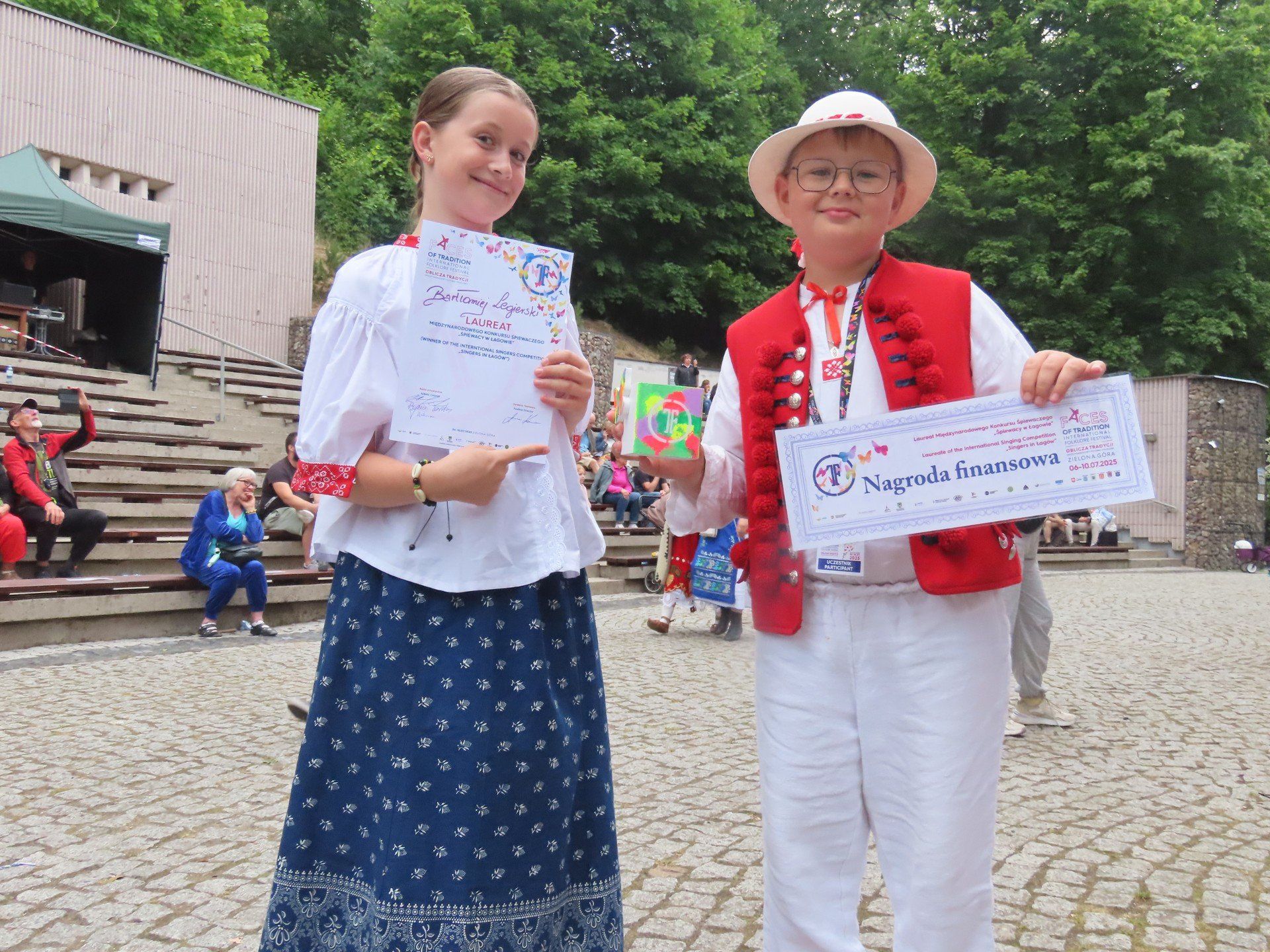 Wokalna nagroda festiwalu trafiła do Bartka Legierskiego z zespołu z Dziecięcego Zespołu Regionalnego &#34;Mały Koniaków&#34;