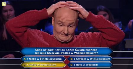 Zaznaczył odpowiedź. Nagle Urbański wstał i do niego podszedł
