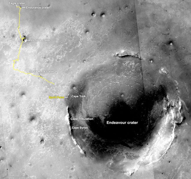 Mars Rover dotarł na miejsce spoczynku 2