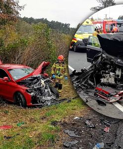 Autem jechała kobieta i dziecko. 22-latek wjechał w nie celowo