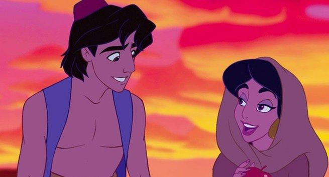 Disney przyciemnia kolor skóry białym statystom na planie filmu "Aladyn"