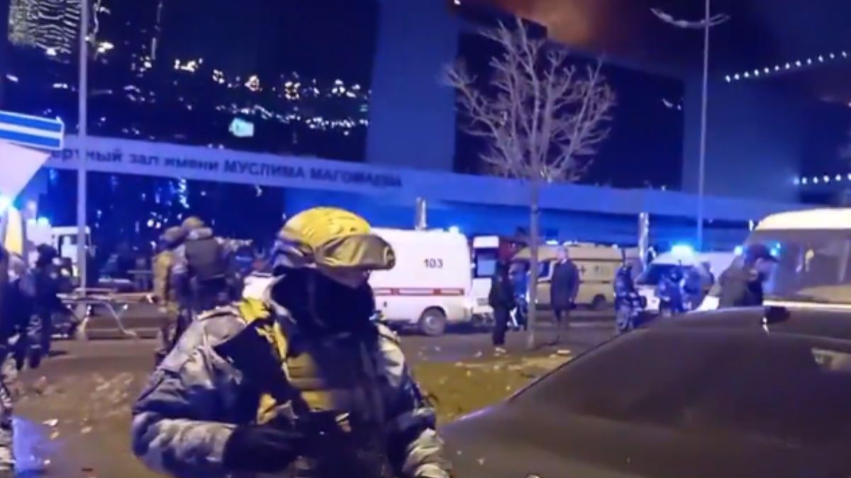 Akcja służb w sali koncertowej pod Moskwą