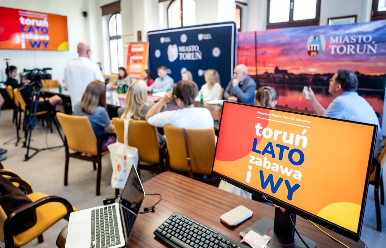 Wakacje w Toruniu. 