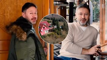 Górska posiadłość Andrzeja Piasecznego robi wrażenie. RÓŻOWY dom muzyka przykuwa uwagę [ZDJĘCIA]