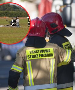 Wylecieli i od razu spadli. Są ranni na Podkarpaciu