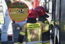 Wylecieli i od razu spadli. Są ranni na Podkarpaciu