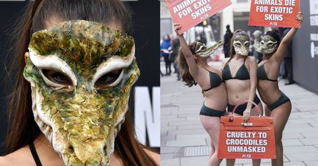 Tydzień mody w Londynie: protesty PETA, modelki-seniorki i złoty ząb Kendal Jenner (ZDJĘCIA)