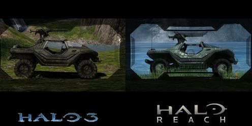 Halo: Reach kontra Halo 3