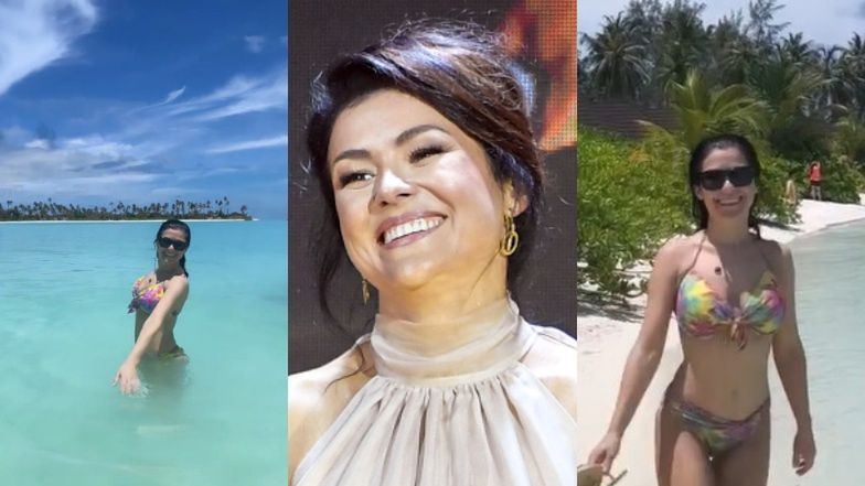 Katarzyna Cichopek na Malediwach