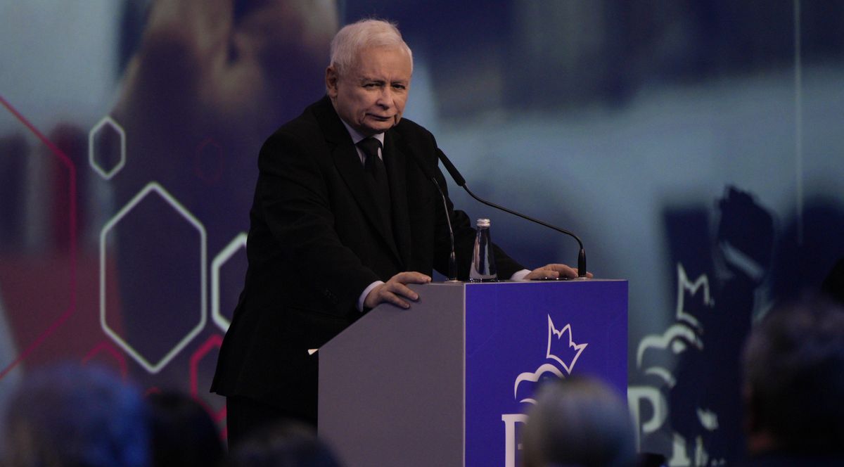 Jarosław Kaczyński podczas "Programowego ula"