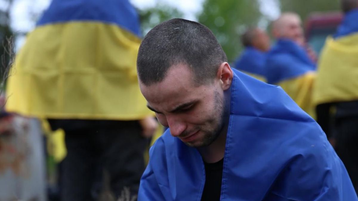 Ukraina. 205 żołnierzy wróciło z rosyjskiej niewoli do domu