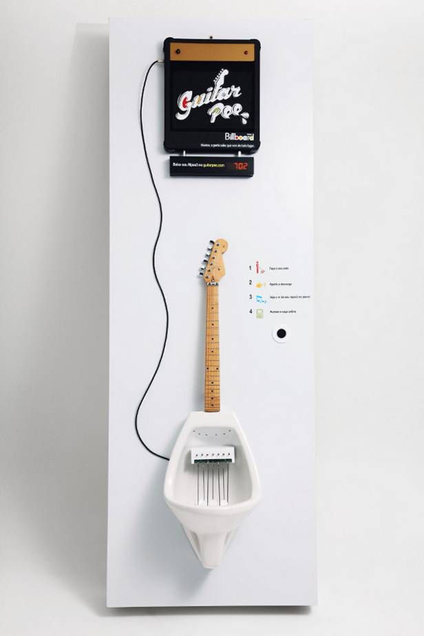 Guitar Pee - czas na pisuarowy koncert! 2