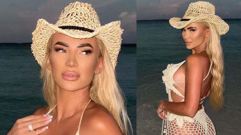 Izabela Macudzińska chwali się ciałem w bikini.