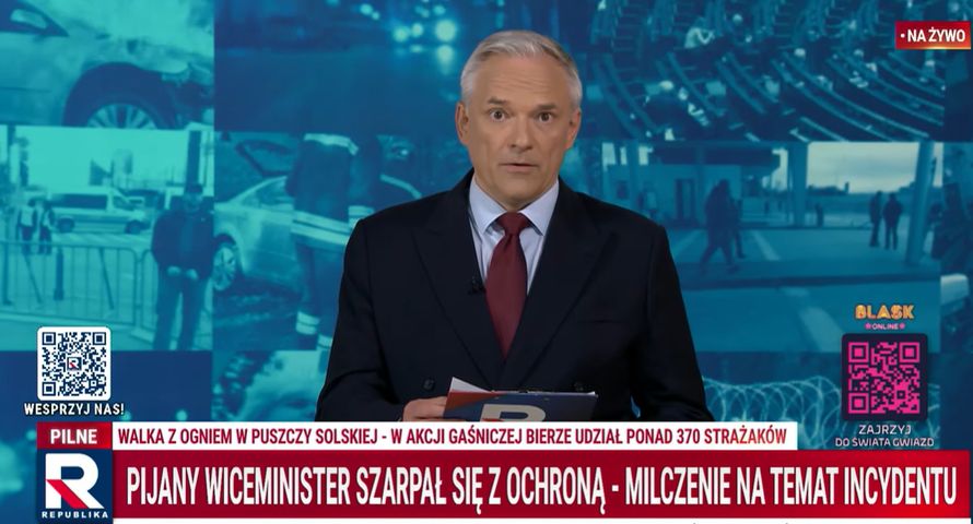 Zmiany w ramówce Republiki. Stacja odświeża programy informacyjne