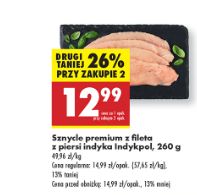 Promocyjne sznycle z indyka są dobrym składnikiem obiadu