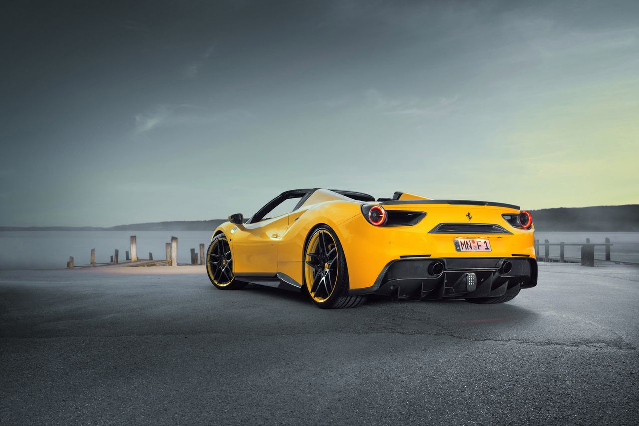 Ferrari 488 Spider o mocy 772 KM od Novitec Rosso