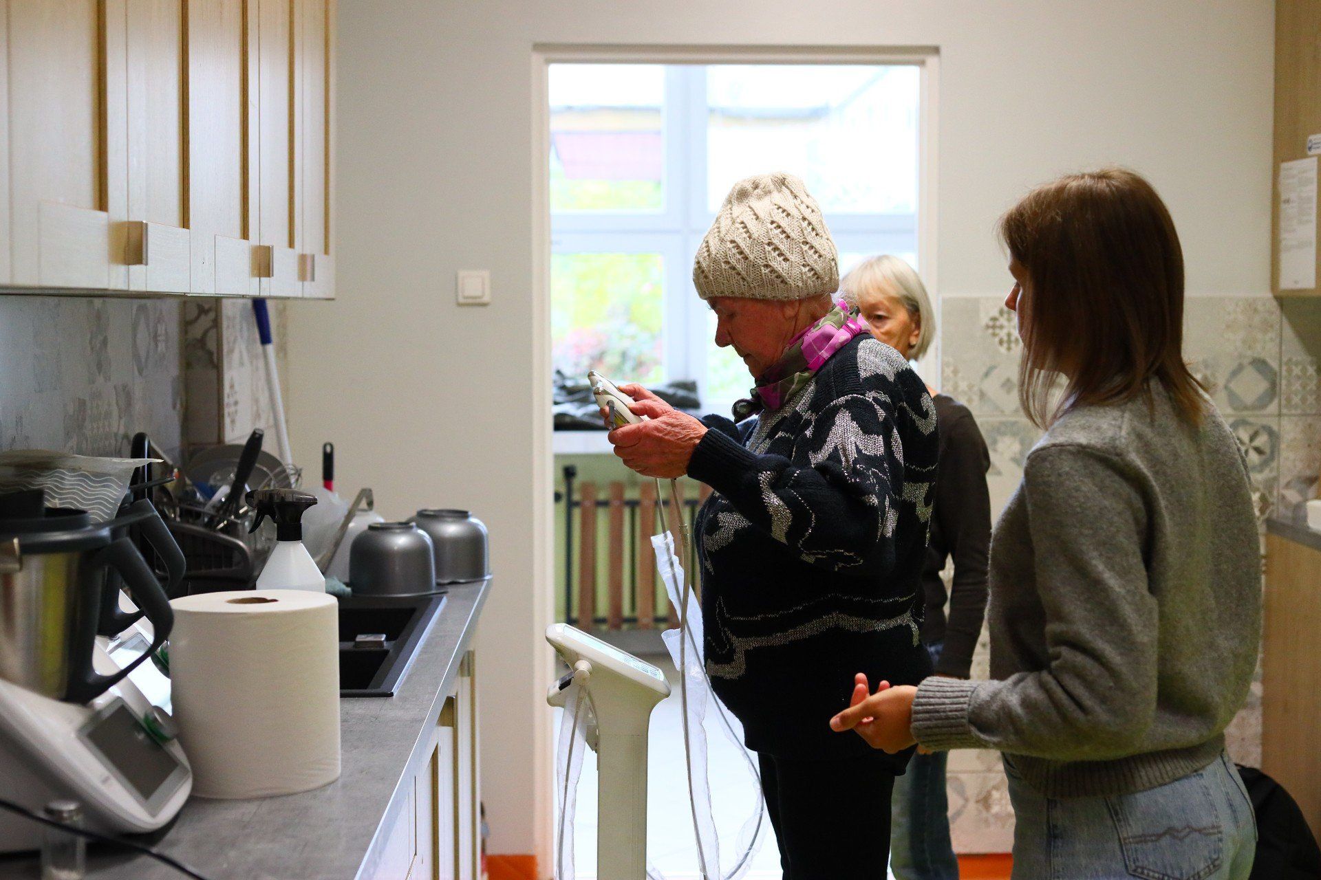 Wiele osób skorzystało również z pomiarów ciała