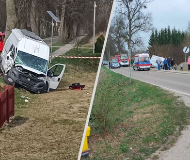 Pijany kierowca busa wjechał w rodzinę z dzieckiem