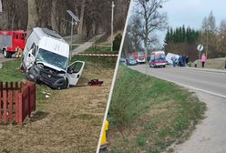 Pijany kierowca busa wjechał w rodzinę z dzieckiem