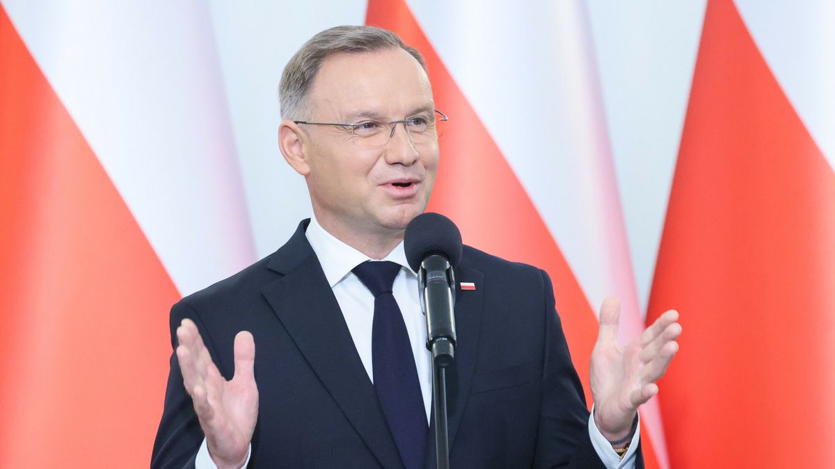 Spotkanie prezydenta z medalistami igrzysk w Pary?u
Fot. Wojciech Olkusnik/East News, Warszawa, 09.09.2024. Palac Prezydencki. Wreczenie odznaczen panstwowych medalistom oraz trenerom Igrzysk XXXIII Olimpiady Paryz 2024, z udzialem prezydenta Andrzeja Dudy.
N/z: prezydent Andrzej Duda
Wojciech Olkusnik