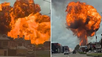 Silna eksplozja w Rosji. Nad stacją paliw pojawiły się kule ognia