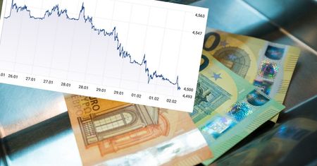 Kursy walut. Złoty umacnia się czwarty dzień. Euro już po 4,50 zł