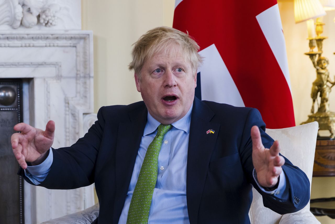 Brytyjski premier Boris Johnson 