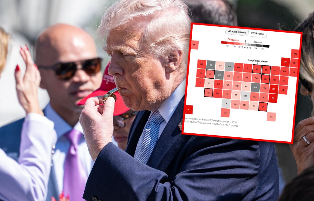 Podsumowali sondaże w USA. Dramatyczny wynik Donalda Trumpa