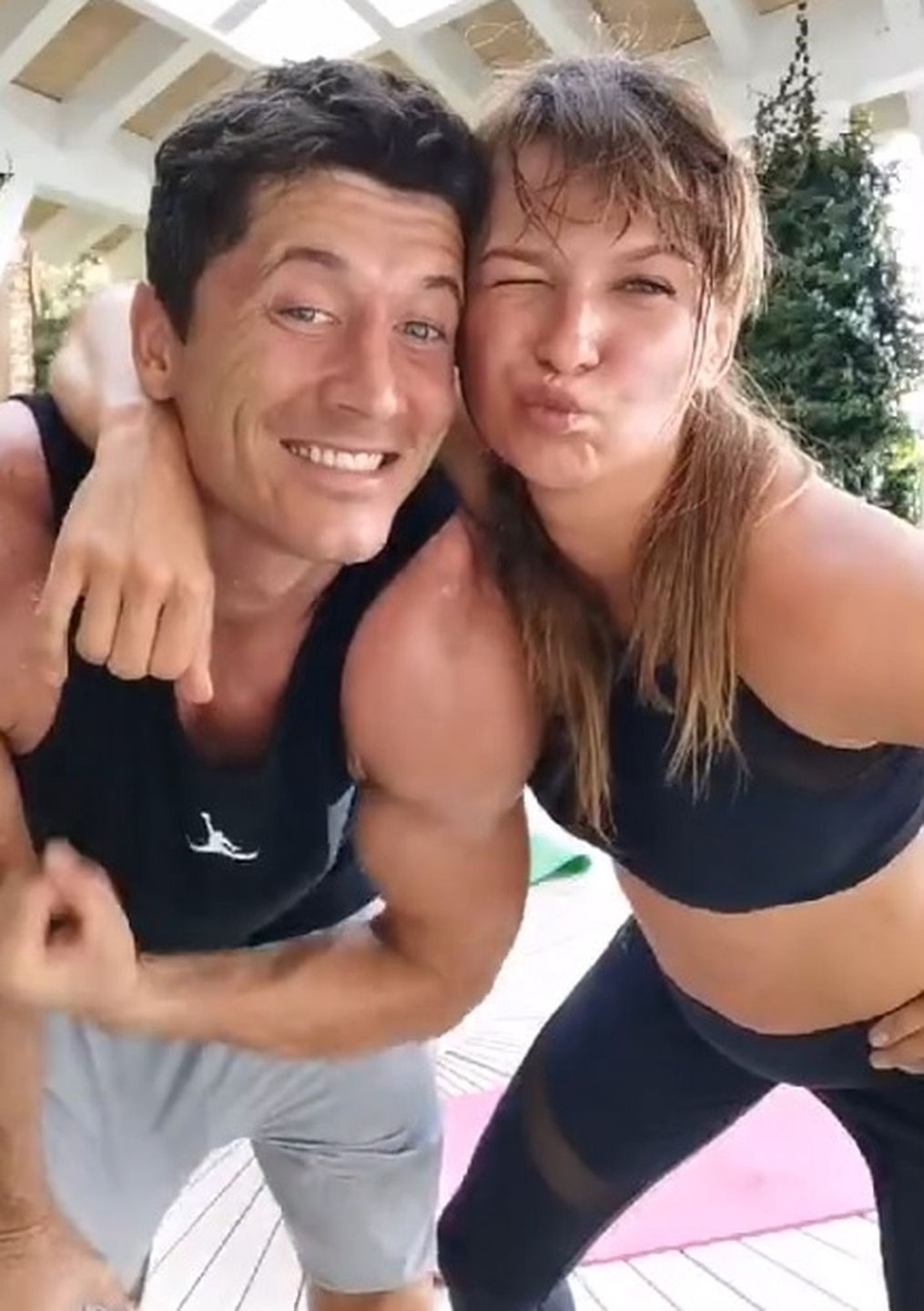 Anna i Robert Lewandowscy