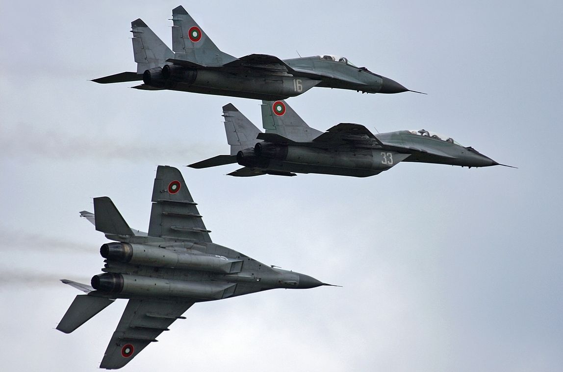 MiG-i 29 w Bułgarii.