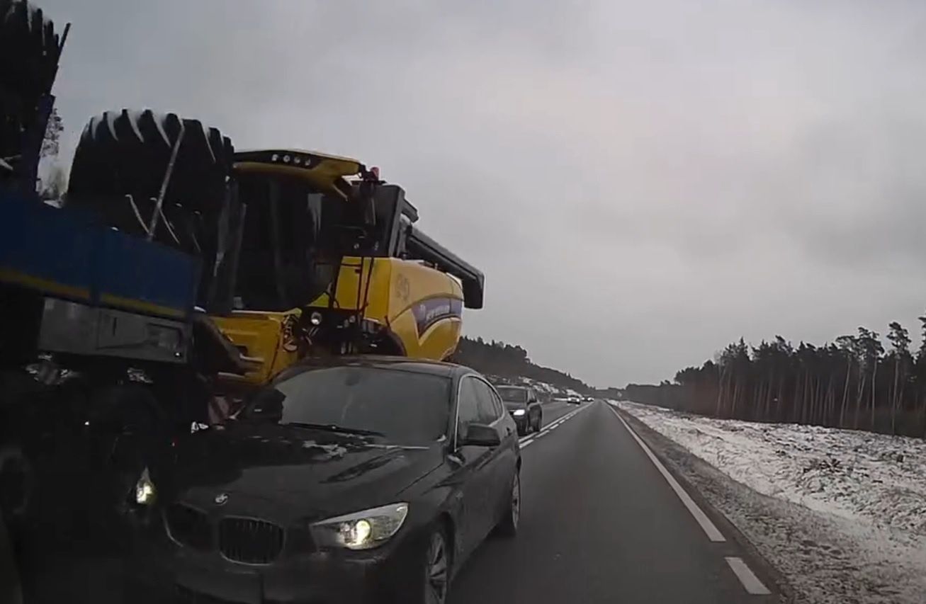 Dla ludzi o mocnych nerwach. Nagranie popisów kierowcy w BMW