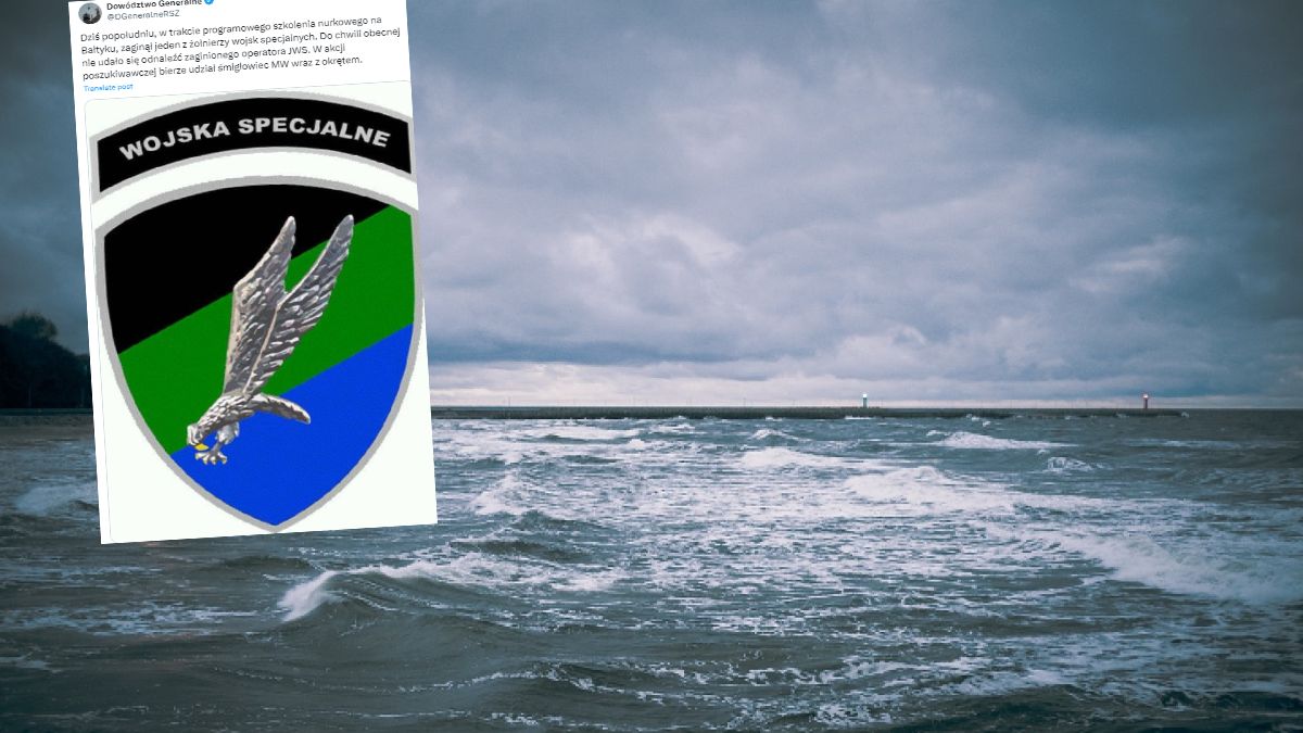 Wstrzymano trwające od kilku godzin poszukiwania nurka 