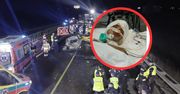 Stracił dwoje dzieci w karambolu na S7. "Pękły nam serca"