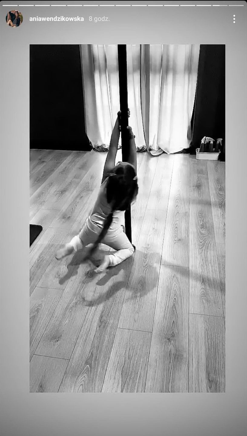 Ania Wendzikowska i jej 5-letnia córka ćwiczą pole dance