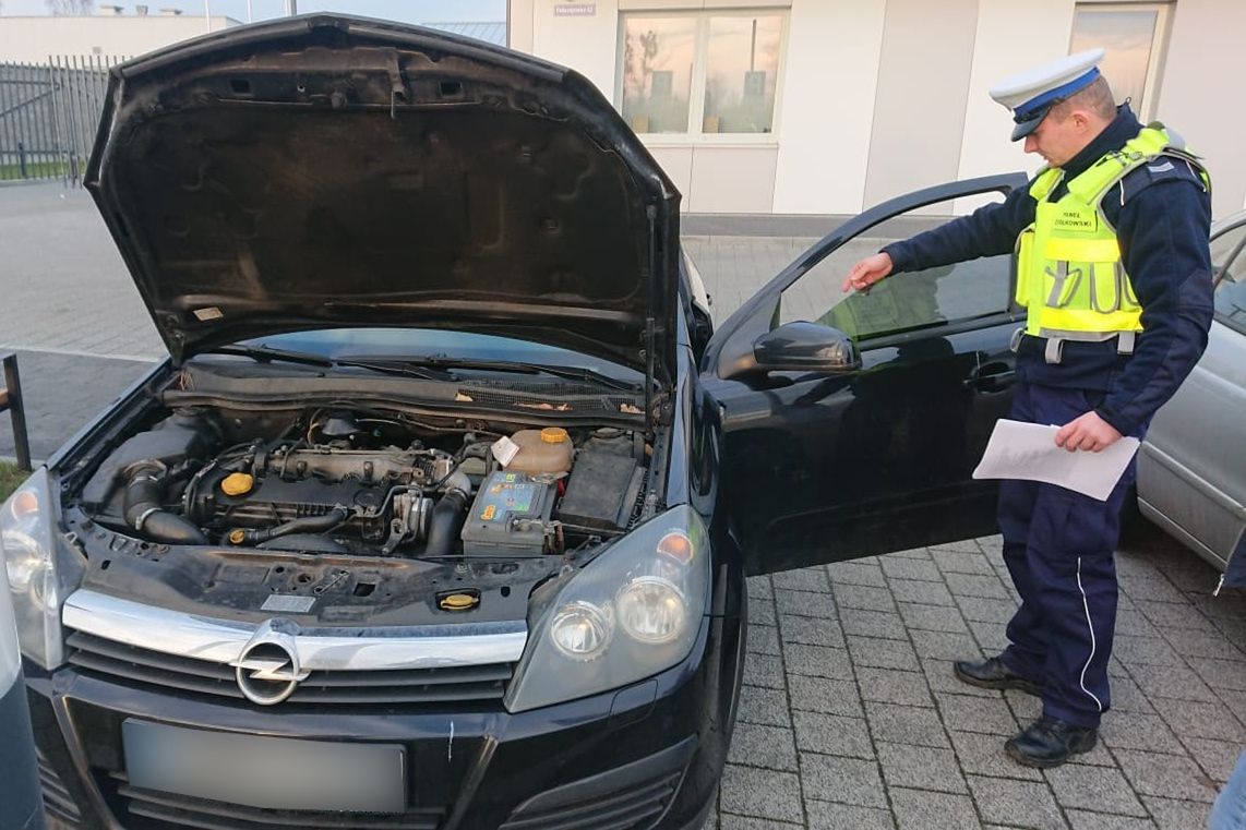 Policjant był bardziej dociekliwy, niż przypuszczał kierowca