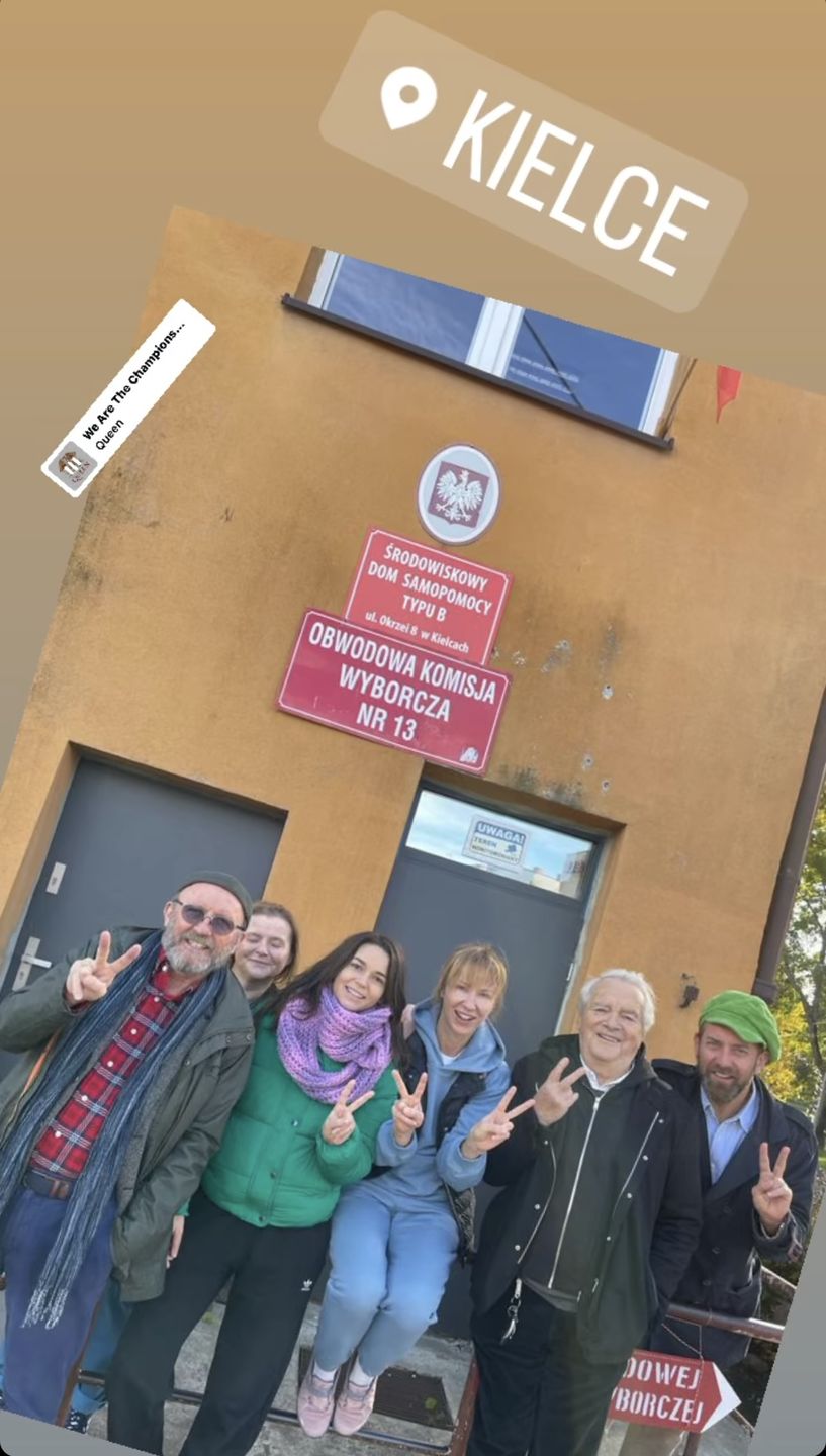 Gwiazdy, które zagłosowały w wyborach